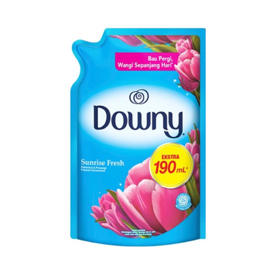 Downy Sunrise Fresh Pewangi dan Pelembut Pakaian Konsentrat Refill 950ml/Pelicin Pelembut Pakaian 950ml