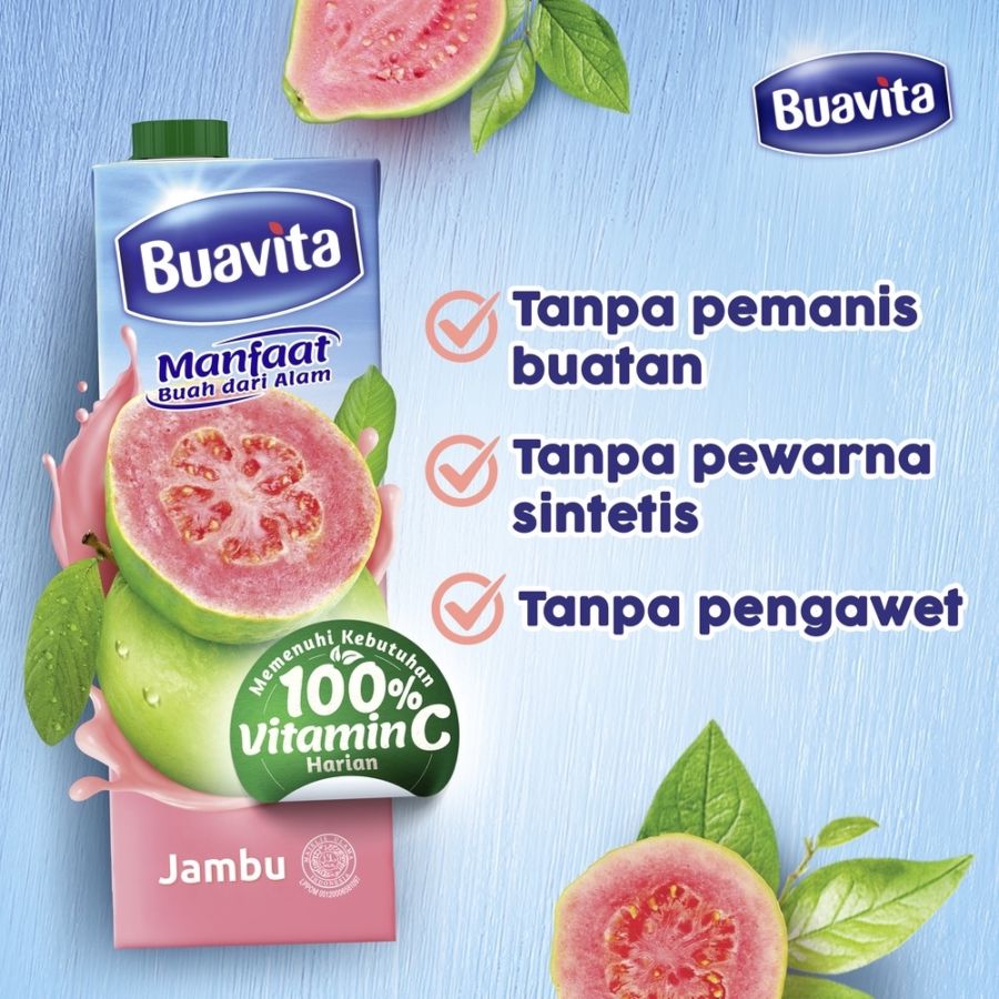 Buavita Jus Jambu 1000ml