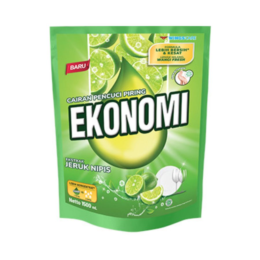 Ekonomi Sabun Cuci Piring Jeruk Nipis 1500ml