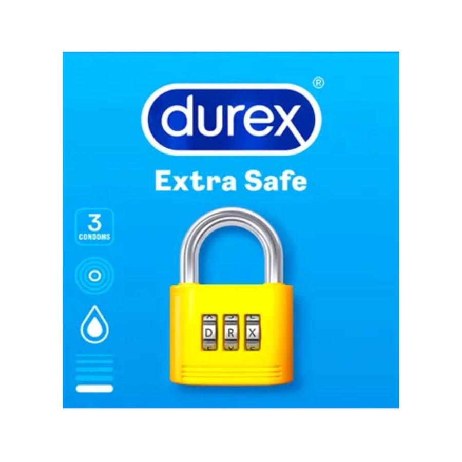 Durex Extra Safe Kondom Tebal Pria 3sachets