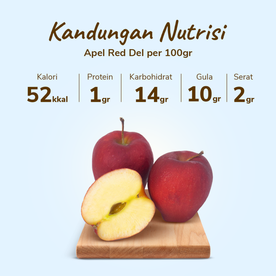 Apel Red Del Astro Farm 2pcs 300-350gram