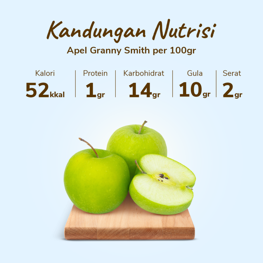 Apel Granny Smith Astro Farm 2-4 pcs 330-400 gram