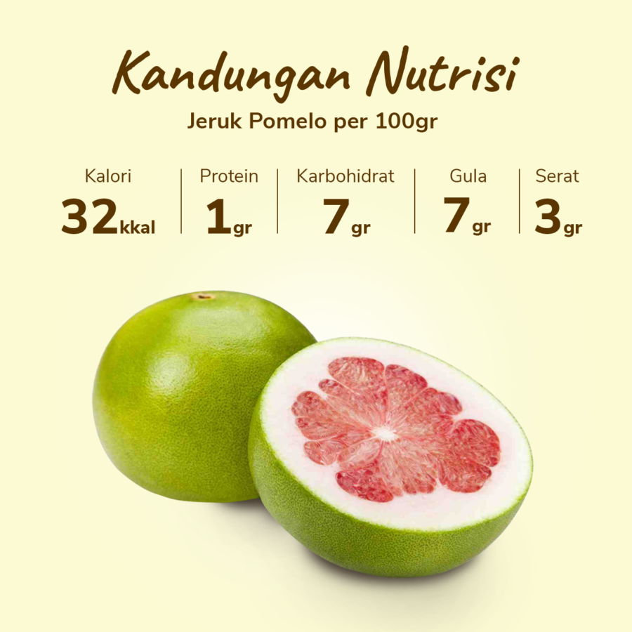 Jeruk Pomelo Astro Farm 1.2-1.7 kg 1 pcs