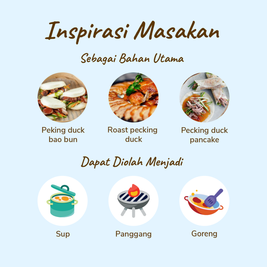 Bebek Peking Golden Utuh 2-2.5kg 1pcs