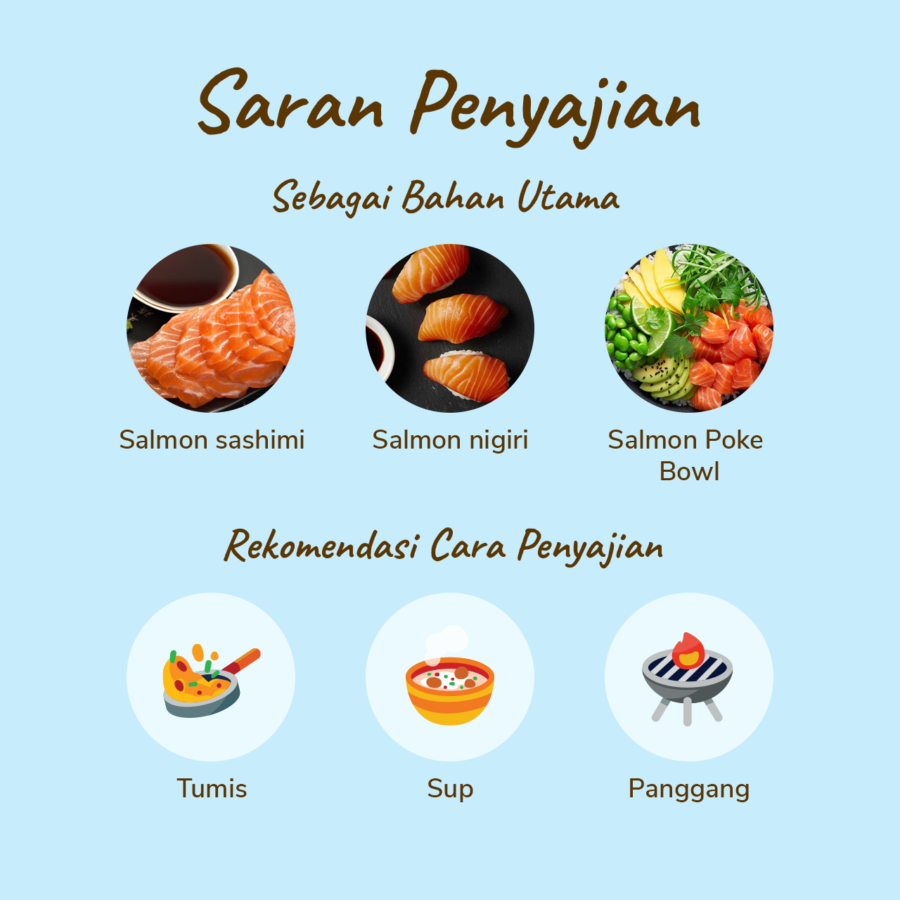 Sibas Salmon Sashimi Frozen 200gram
