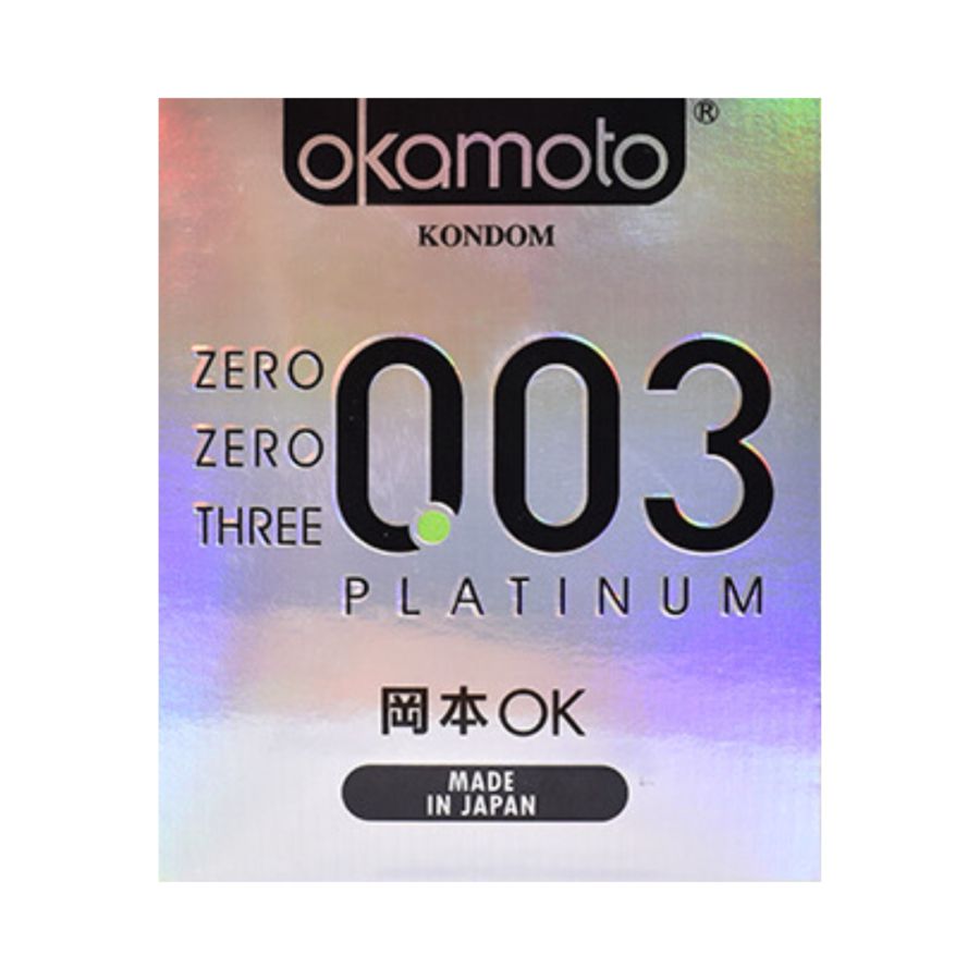 Okamoto 003 Platinum/Kondom 2sachets