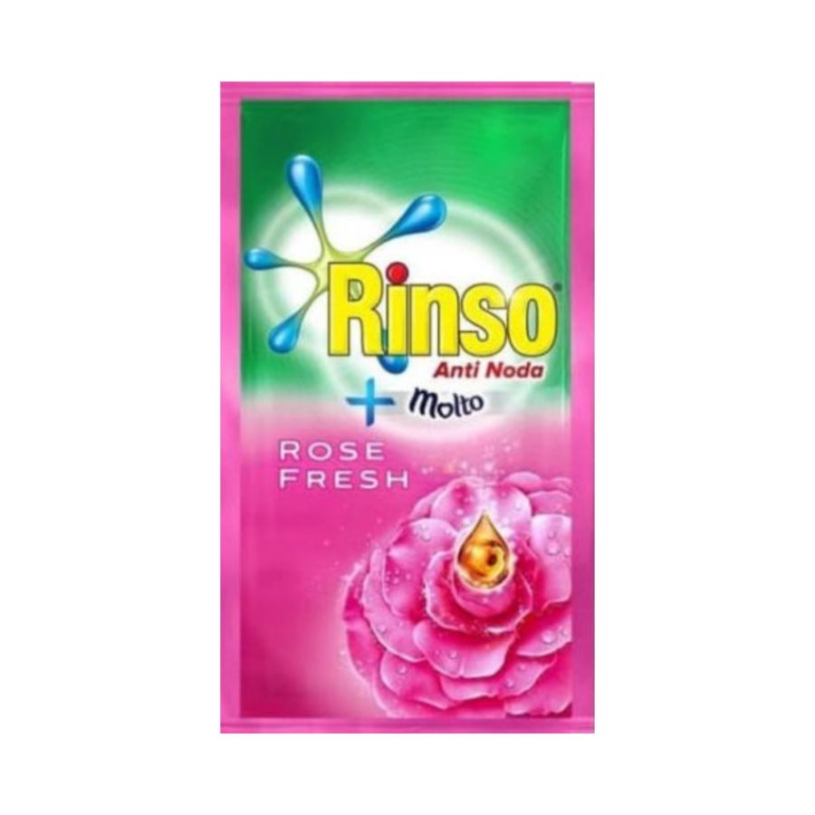 Rinso Molto Rose Fresh Liquid Deterjen Cair 38ml