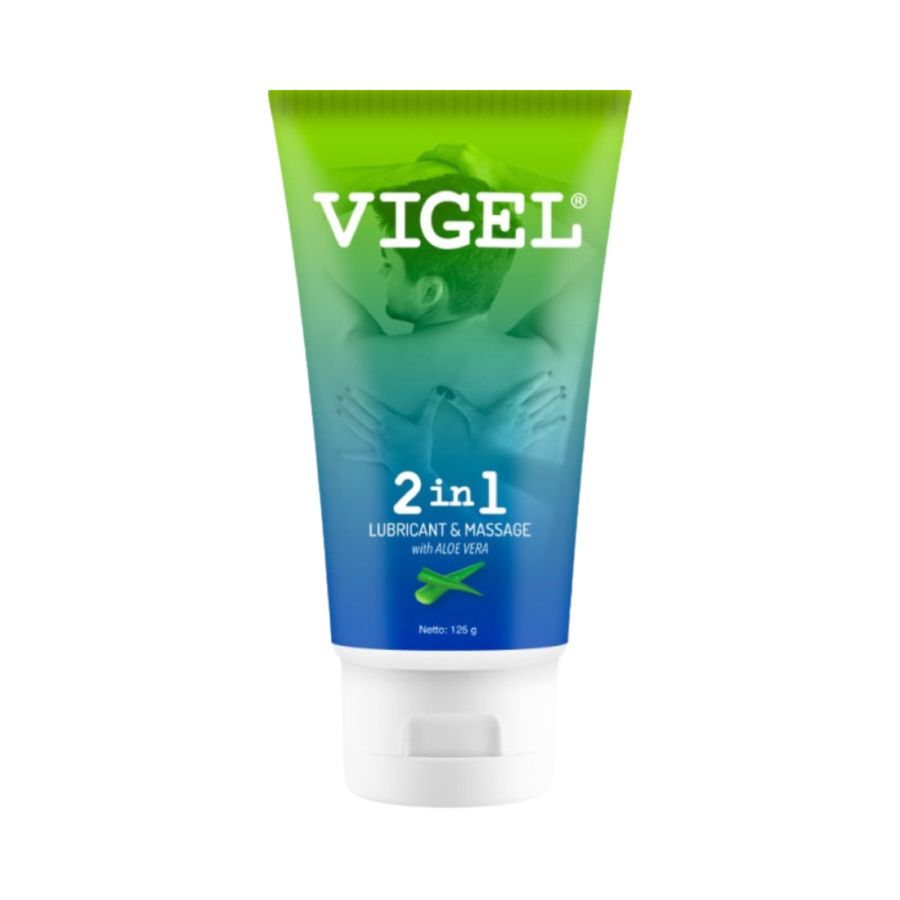 Vigel Lubricant & Massage Gel 2in1 125gram