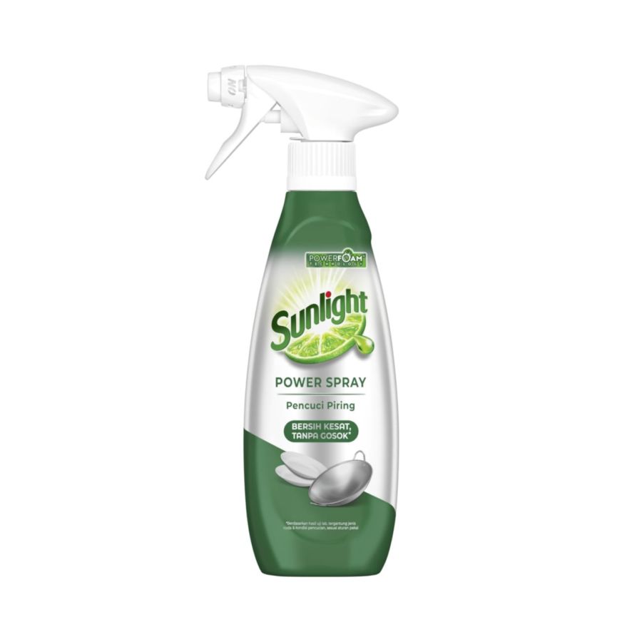 Sunlight Sabun Cuci Piring Power Spray Jeruk Nipis 300ml