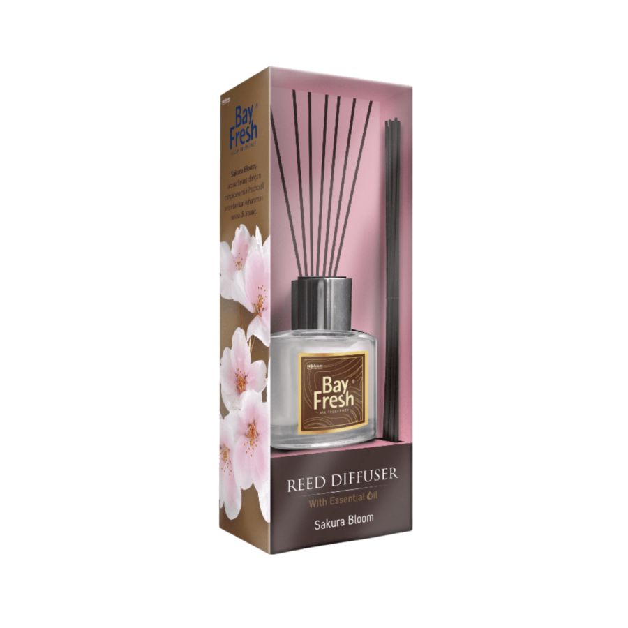 Bayfresh Sakura Bloom Reed Diffuser Regular 30ml/Pewangi Ruangan 30ml