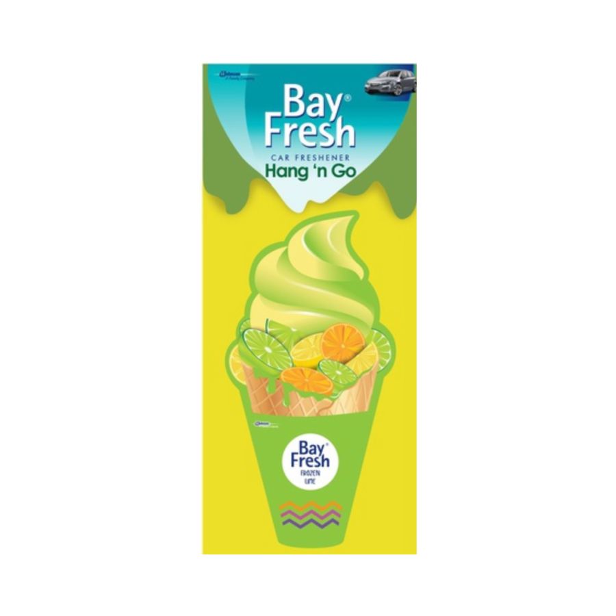 Bayfresh Hang n Go Frozen Lime/Pewangi Ruangan 1pcs