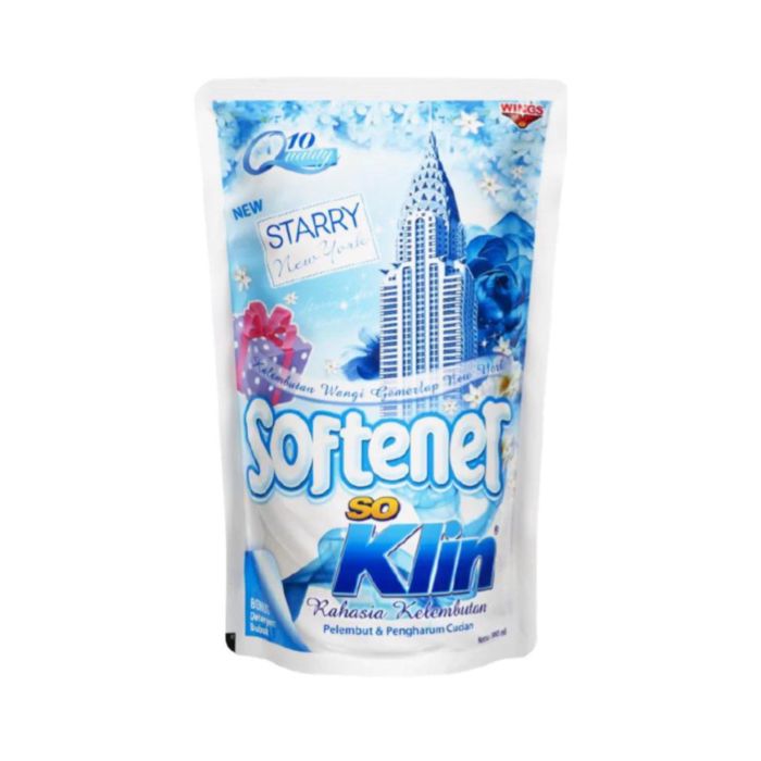 SoKlin Softener Starry New York Pelembut dan Pengharum Pakaian