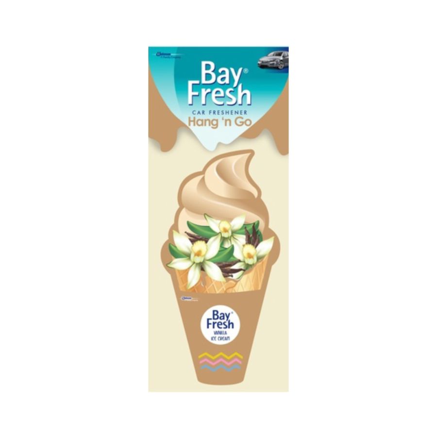 Bayfresh Hang 'n Go Vanilla Ice Cream Pengharum Mobil 1pcs