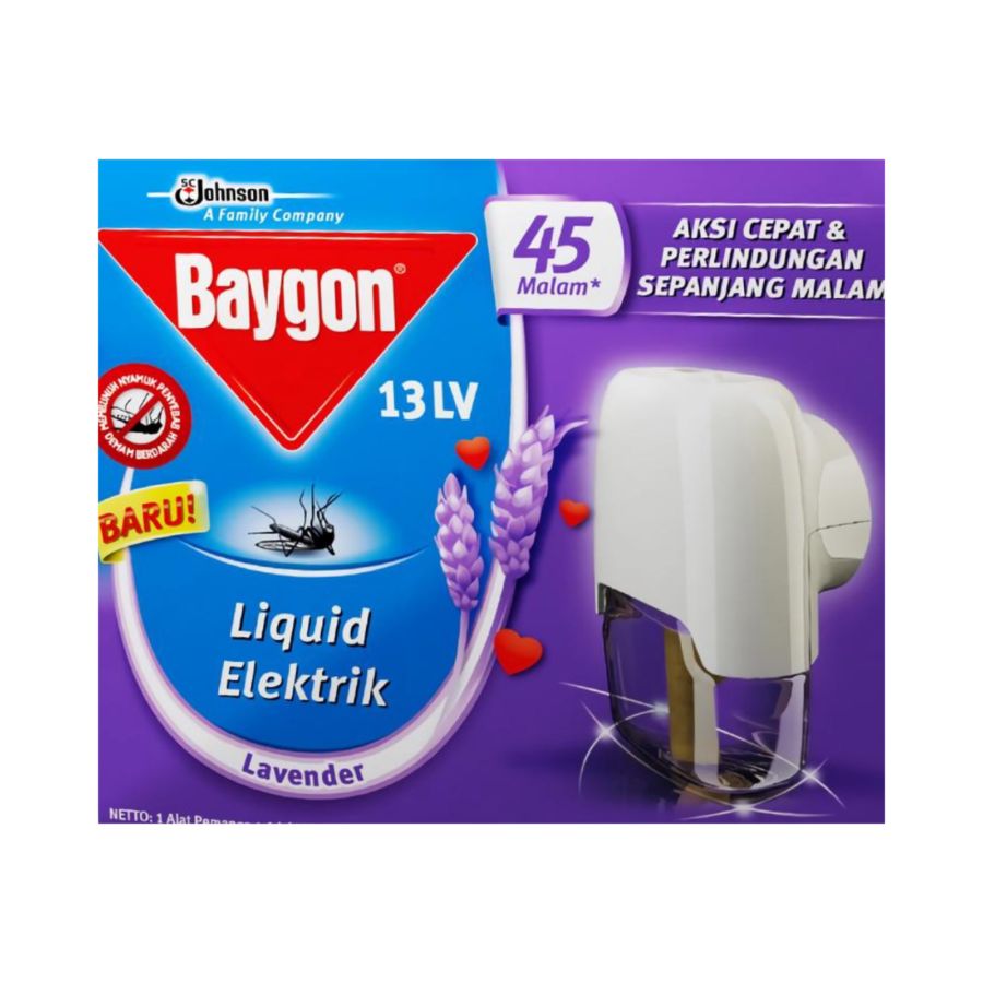 Baygon Liquid Electric Dual Heater Set 33ml