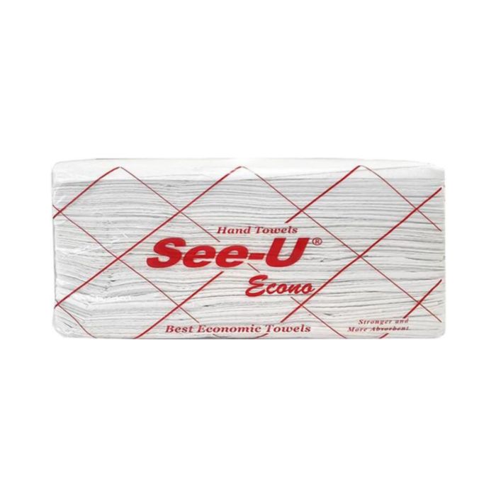 See-U Hand Towel Econo Red 150sheets 150sheets