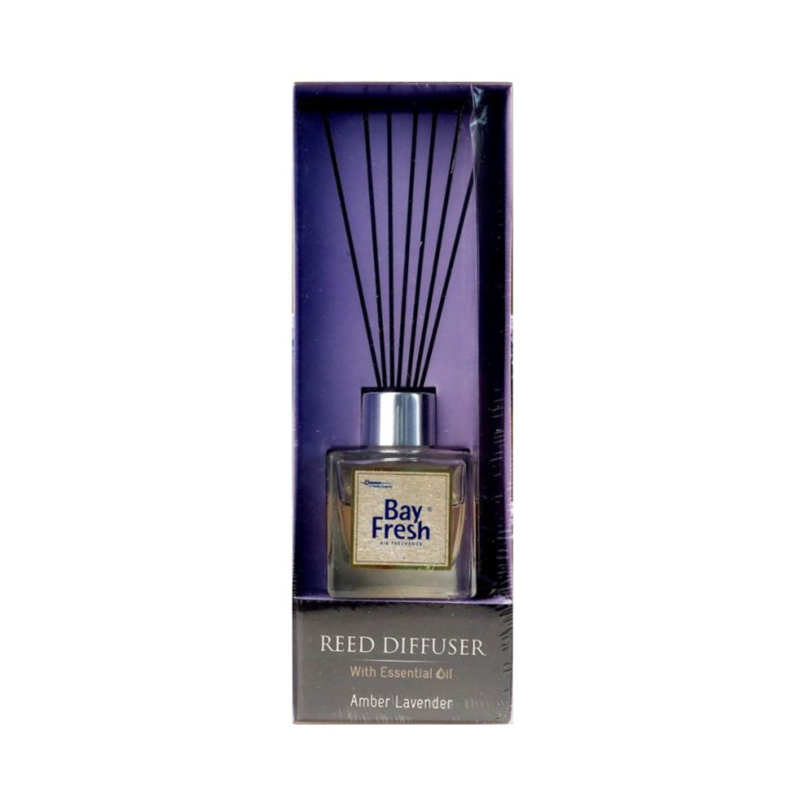 Bayfresh Amber Lavender Reed Diffuser Regular 30ml/Pewangi Ruangan 30ml