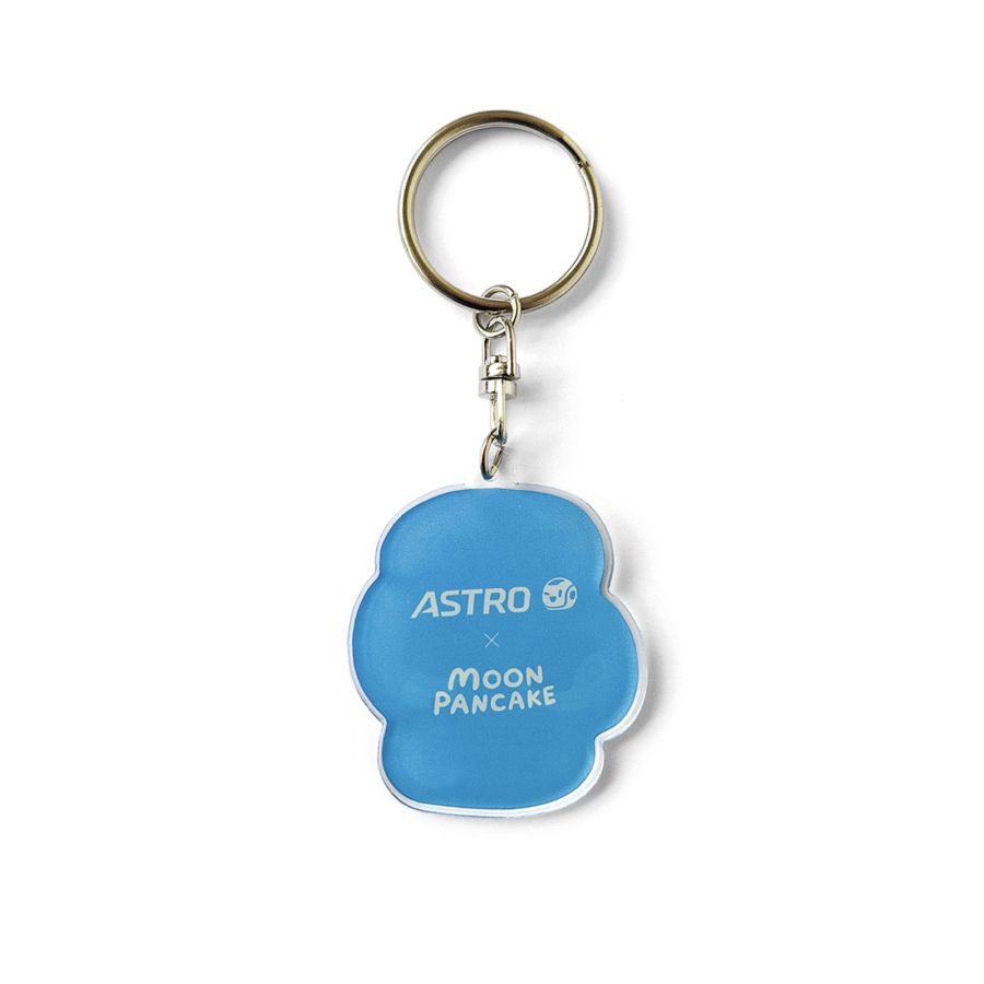 Moon Pancake Special Keychain - No Worry Lembur Bagai Kuda