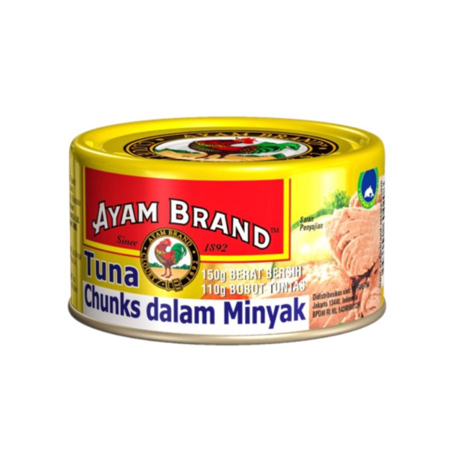 Ayam Brand Tuna Chunk in Oil 150gram