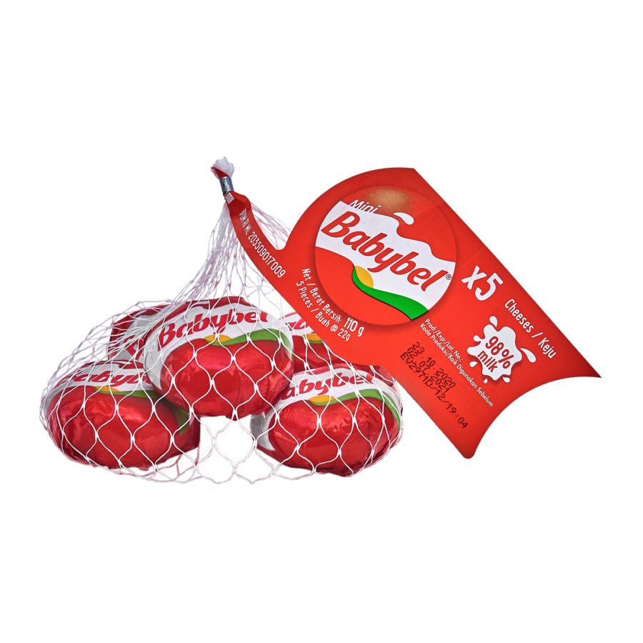 Babybel Mini Cheese/Keju isi 5 110gram