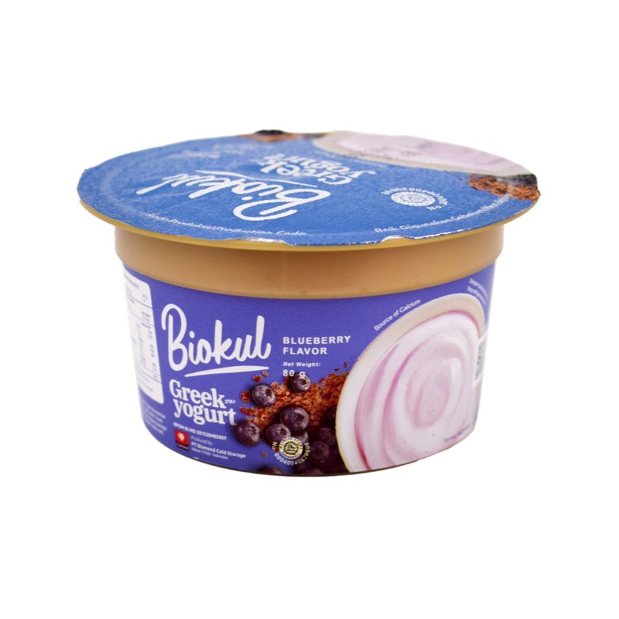 Biokul Greek Yogurt Blueberry 80gram