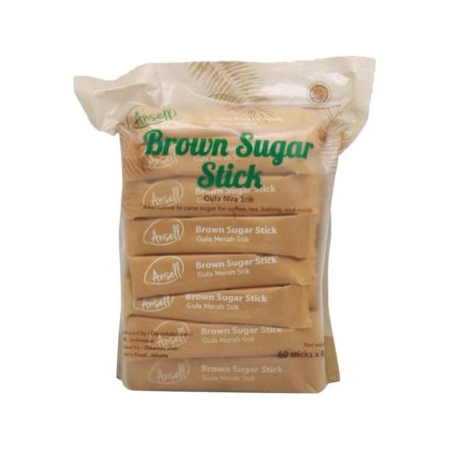 Ansell Brown Sugar Stick/ Gula Nira Stik 480gram