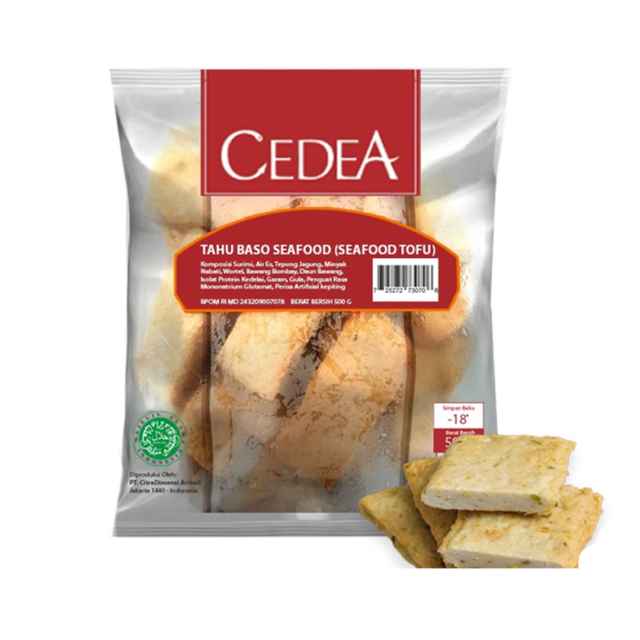 Cedea Tahu Baso Seafood 500gram