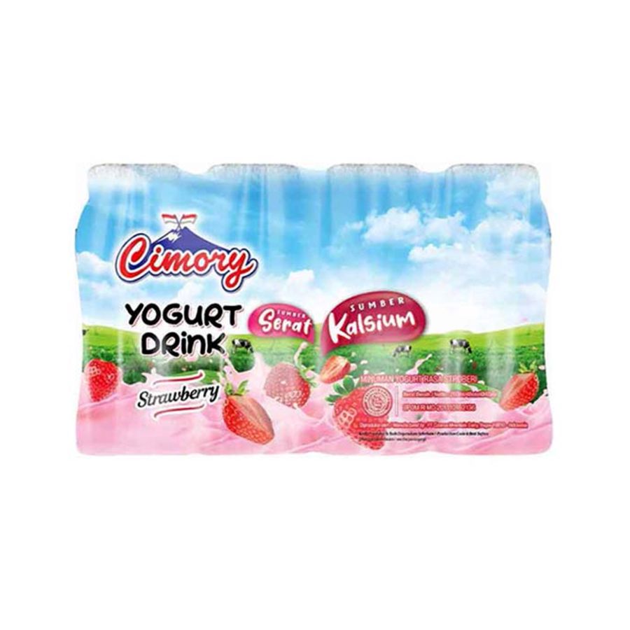 Cimory Yogurt Drink Strawberry 4pcs x 65ml