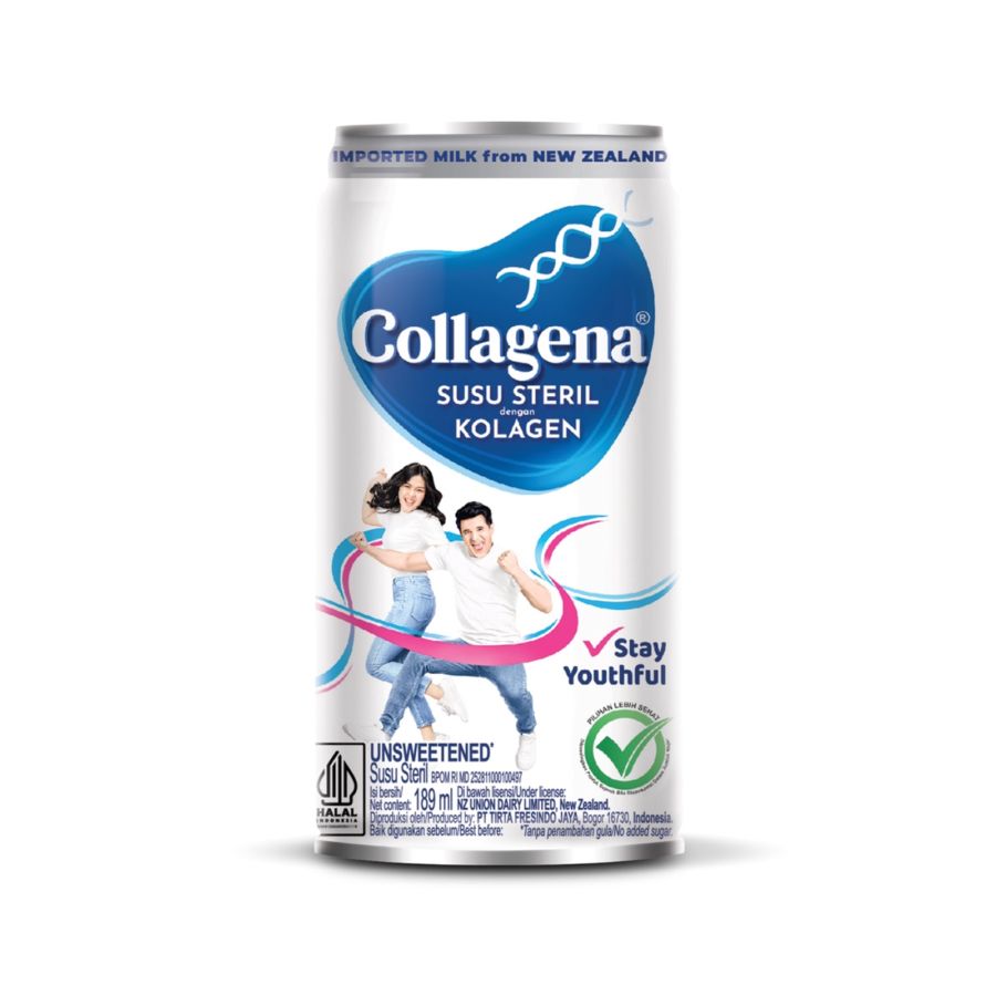 Collagena Susu Steril Kolagen 189 ml/Susu UHT 189ml