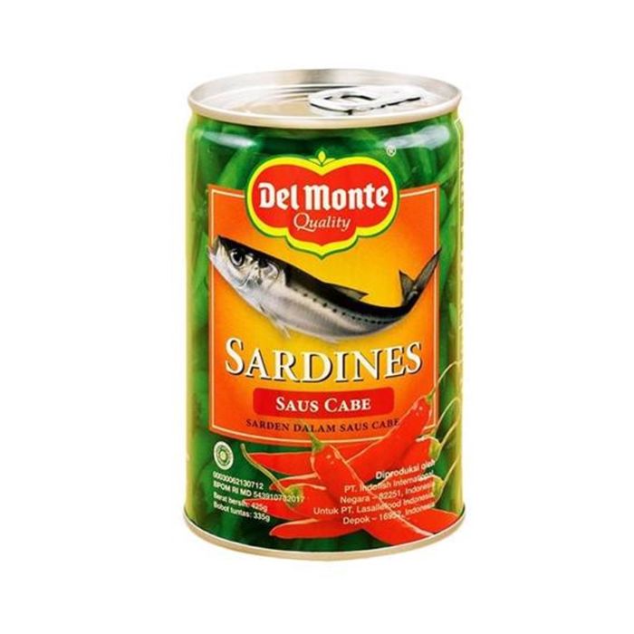 Del Monte Sardines Chili Kaleng