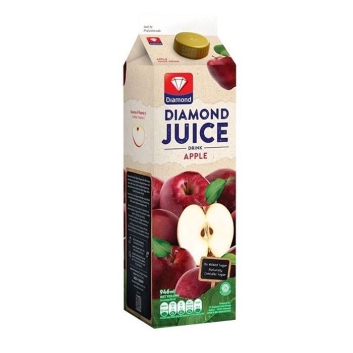 Diamond Apple Juice Unsweetened