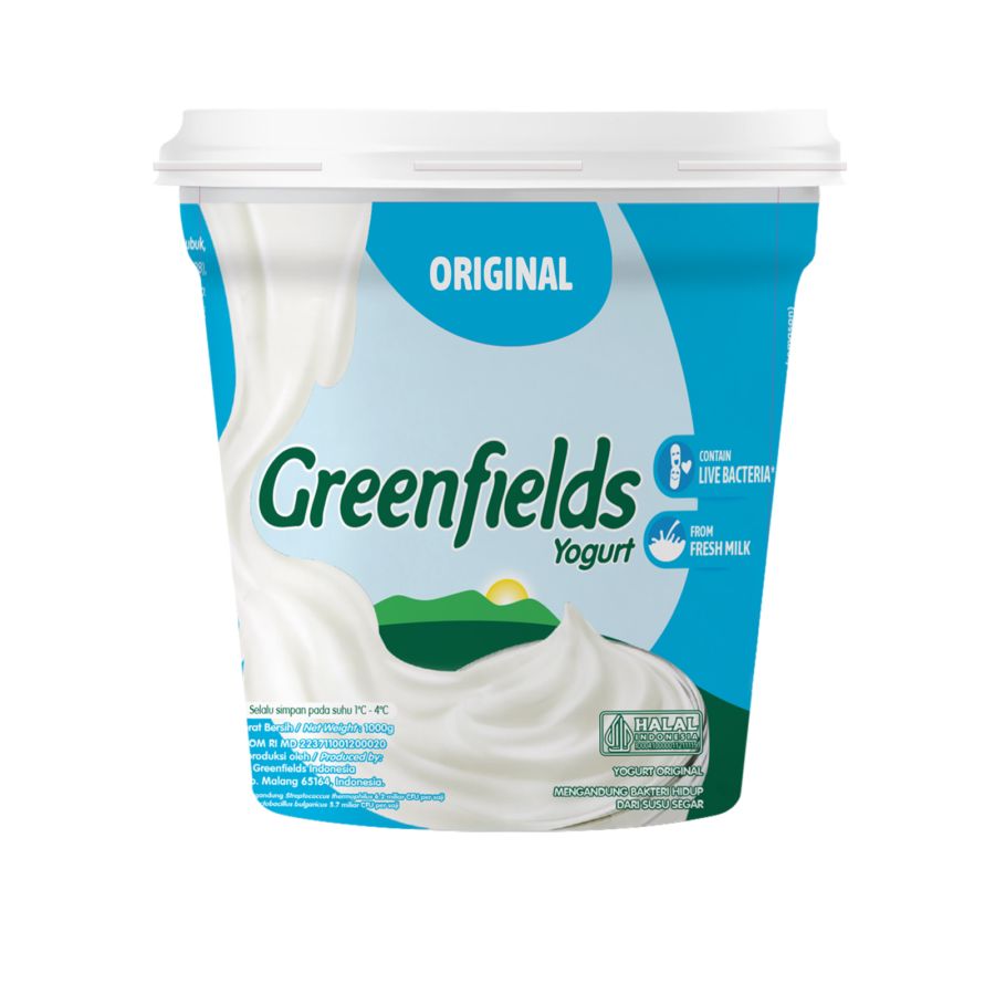 Greenfields Yogurt Cup Original  1000gram