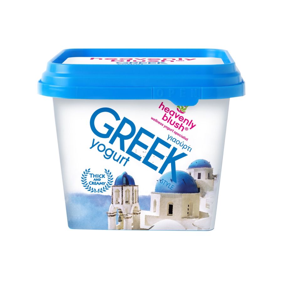 Heavenly Blush Greek Yogurt Plain 330ml