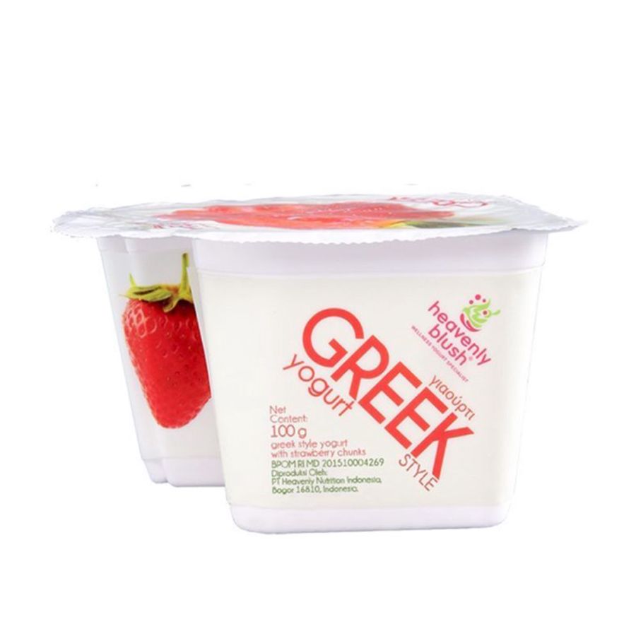 Heavenly Blush Greek Strawberry Yogurt 100gram