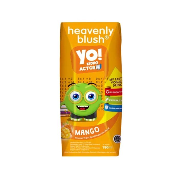 Heavenly Blush Yo Kiddo Mango Carrot Yogurt Drink 