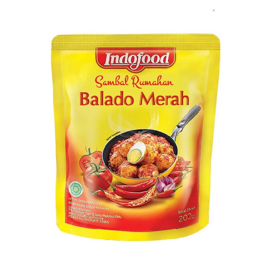 Indofood Sambal Rumahan Balado Merah 200gram