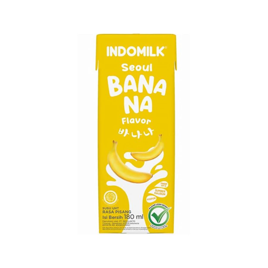 Indomilk UHT Seoul Banana 180ml