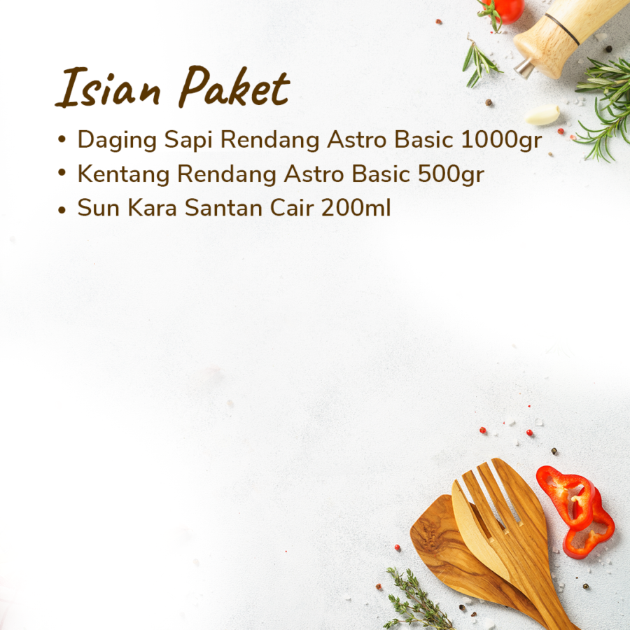Paket Masak Rendang 1pcs