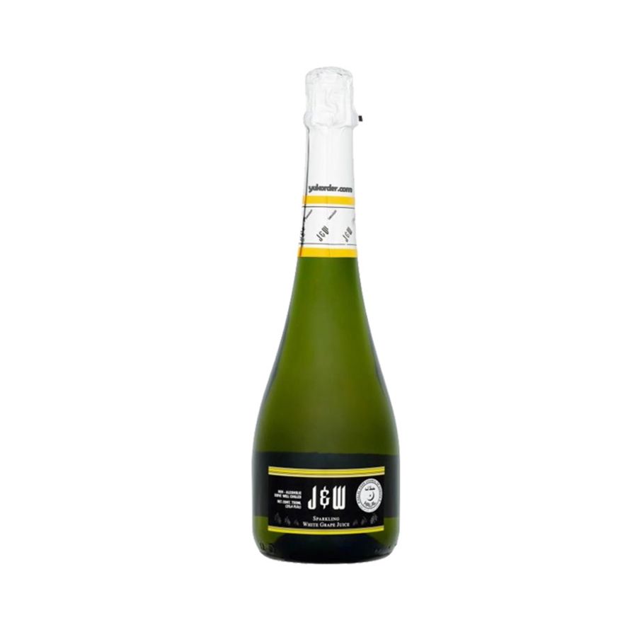 J & W Celebration Sparkling White Grape Juice 750ml