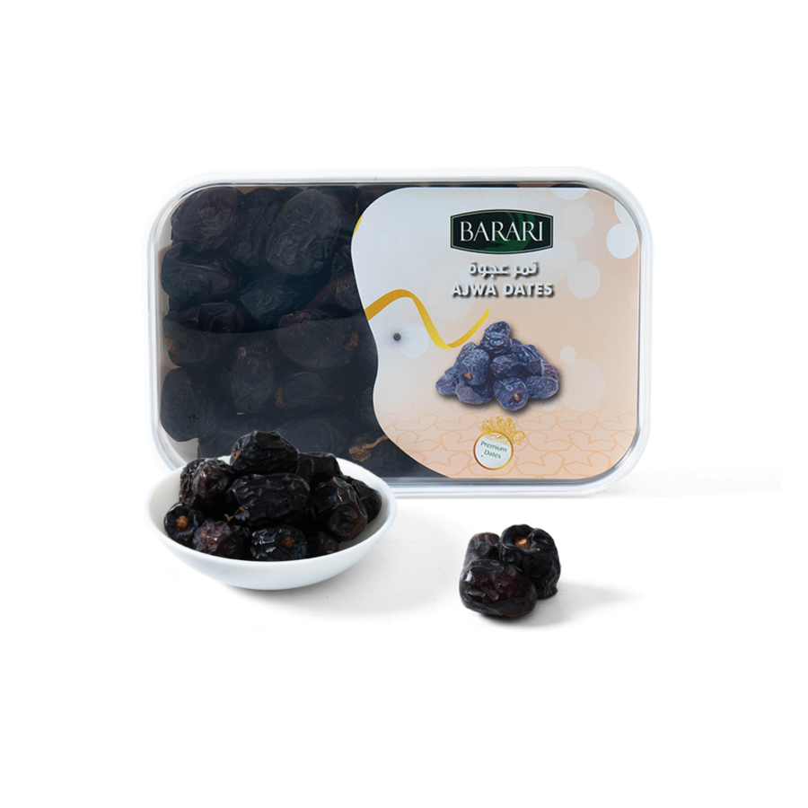 Kurma Ajwa Barari Premium Plastic Box 500gram