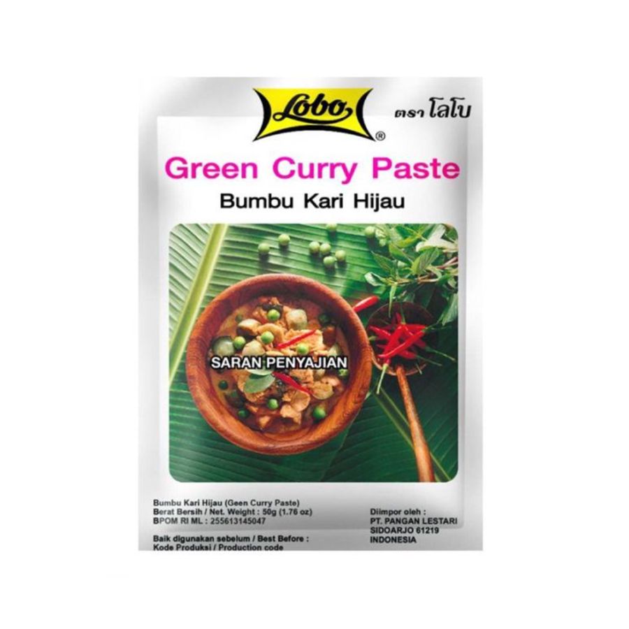 Lobo Bumbu Green Curry Paste 50gram