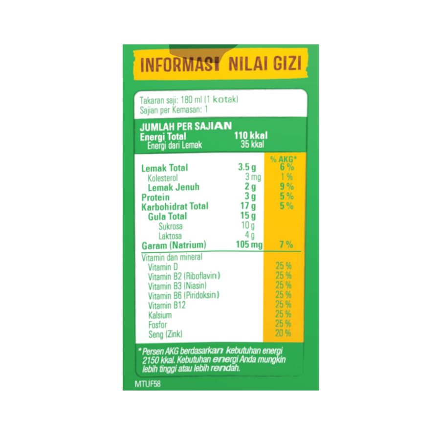 Milo Nutriactive Choco Cereal Multigrain Susu UHT 180ml