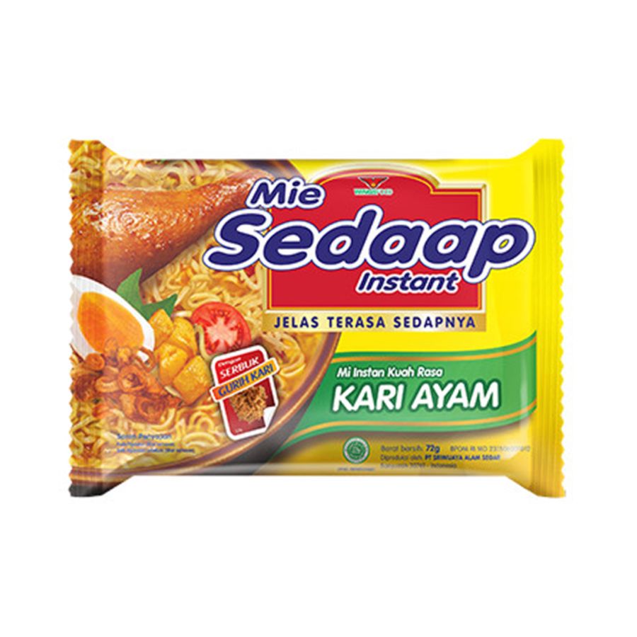 Mie Sedaap Kari Ayam/Mie Instan 72gram