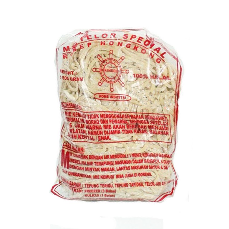 Mie Telor Spesial Cap Kemudi Fresh 500gram