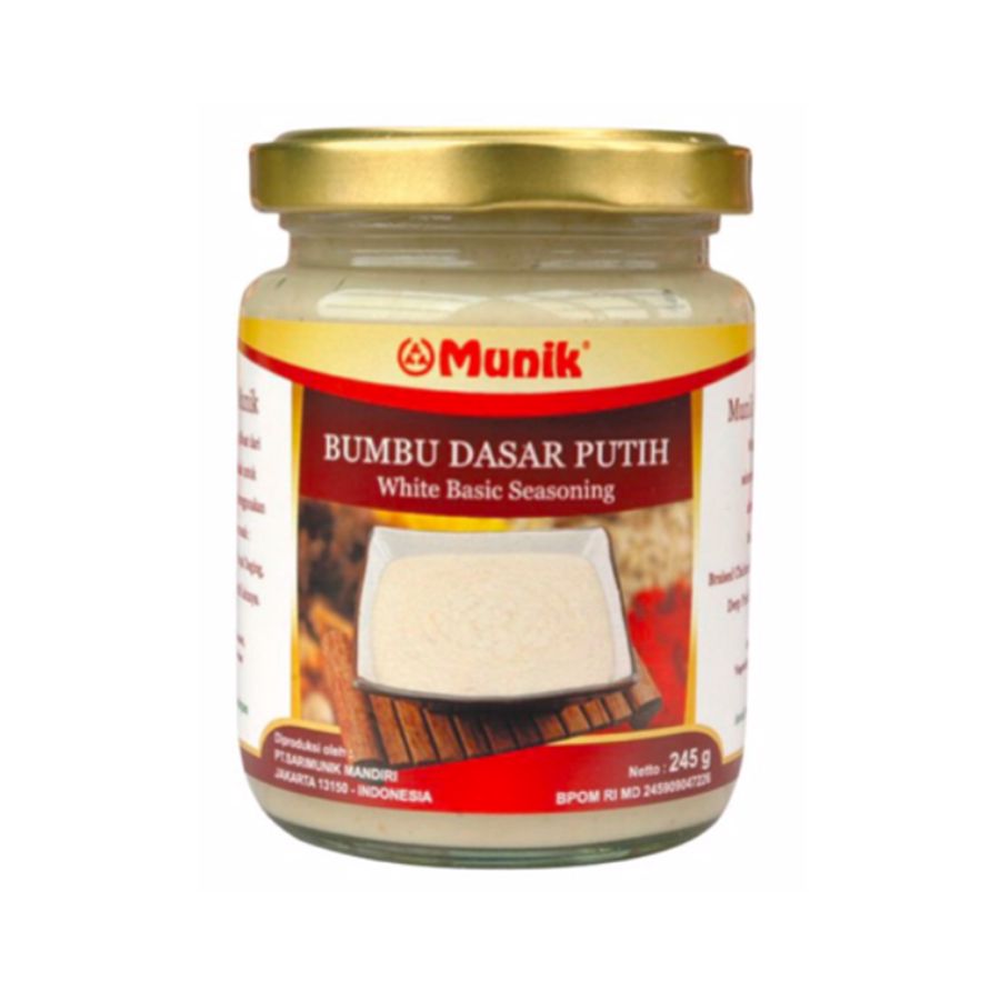 Munik Bumbu Dasar Putih 245gram