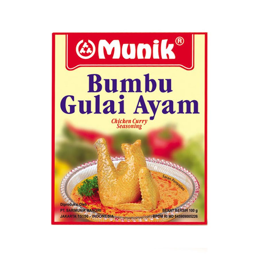 Munik Bumbu Gulai Ayam 100gram 100gram