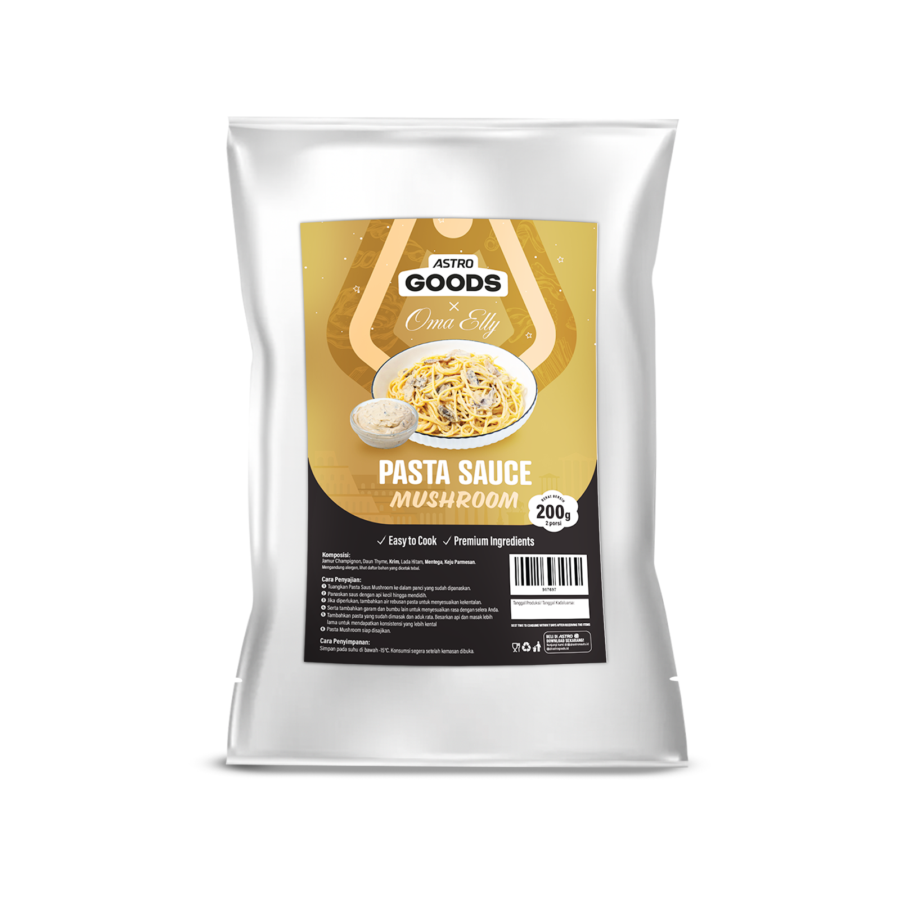 Mushroom Pasta Sauce Astro Goods x Oma Elly 200ml