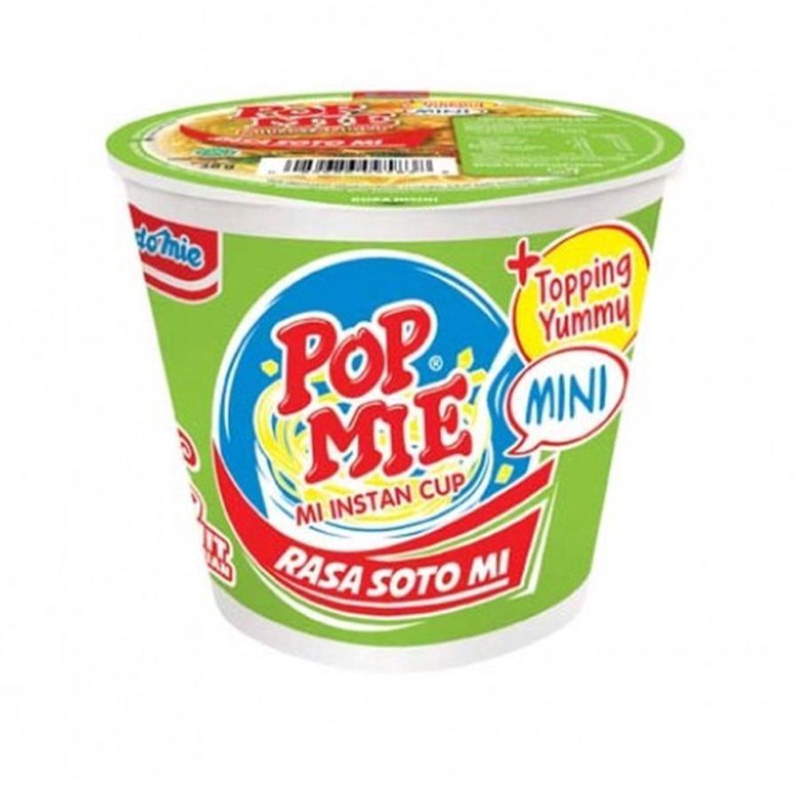 Pop Mie Snek Kuah Soto Ayam Mie Instan Cup 35gram