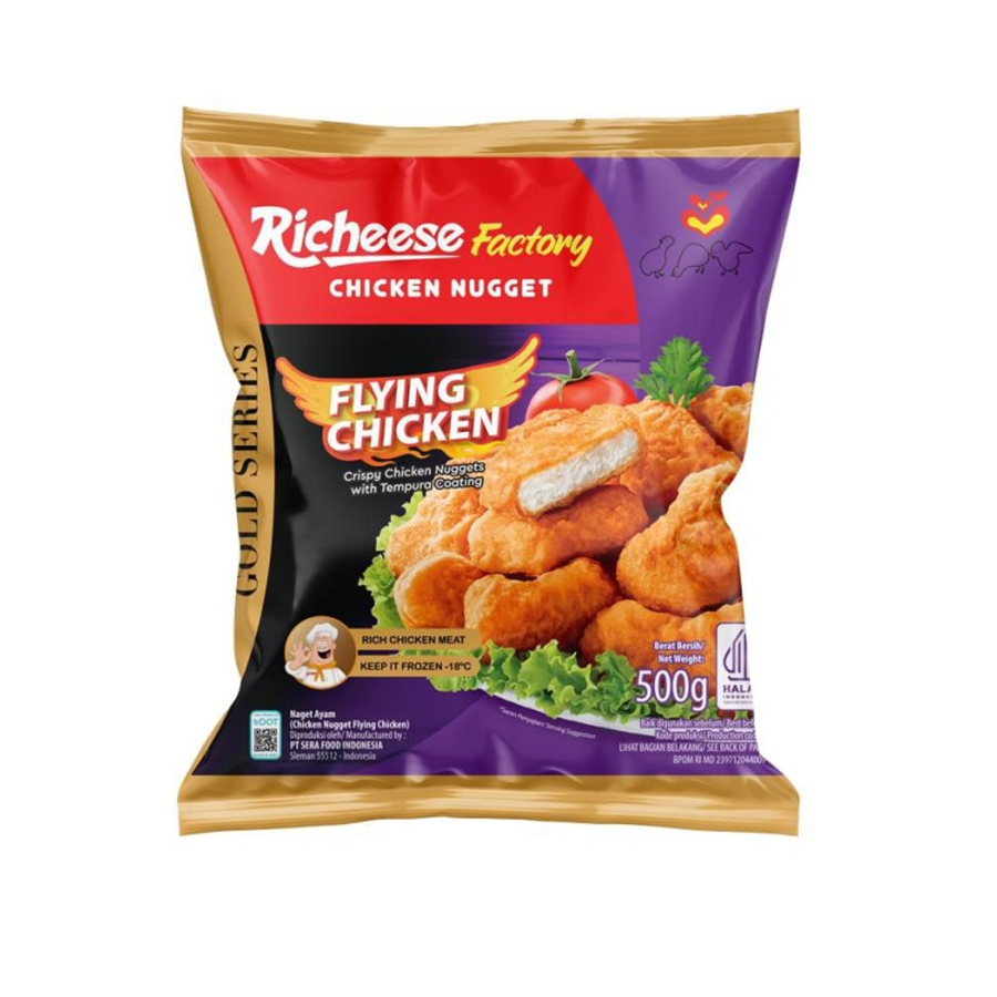 Richeese Factory Flying Chicken Gold Series 500gram