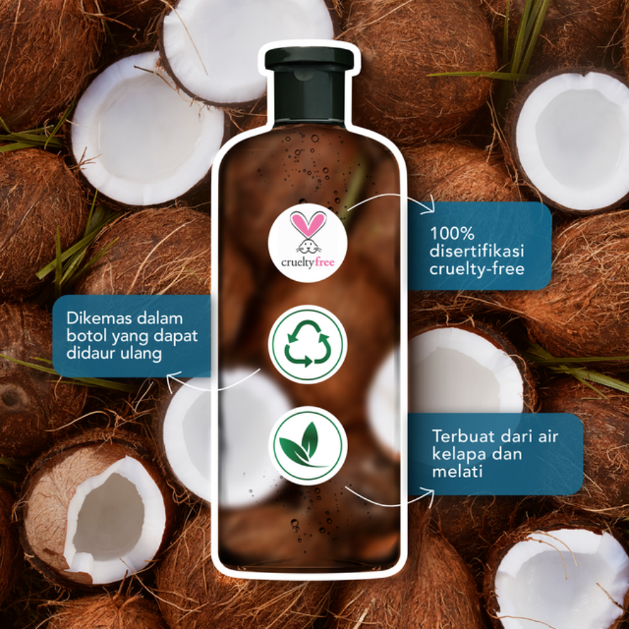 Herbal Essences Hydrated & Refreshed Coconut Water & Jasmine Shampoo 400ml