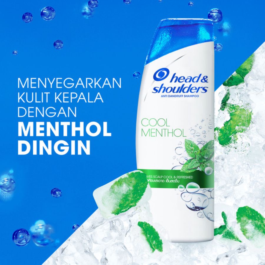 Head & Shoulder Cool Menthol Anti Dandruff Shampoo 400ml